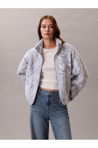 デニムジャケット - ジップアップクロップドデニムジャケット