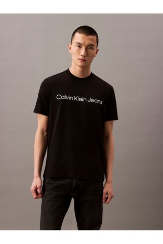 長袖Tシャツ - ロングスリーブイージーモノグラムTシャツ | カルバン
