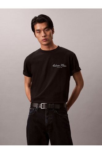 Tシャツ - リラックスピケエンボスTシャツ | カルバン・クライン 公式