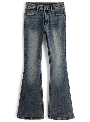 フレアデニムパンツ[cu577] | レディースファッション通販のグレイル