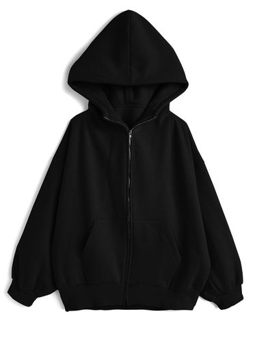 ダブルジップパーカー×ワイドパンツ裏起毛スウェットセットアップ