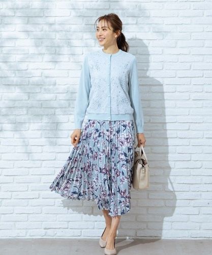Aラインスカート【THE NEW】【Leilian WHITE LABEL】|レリアン