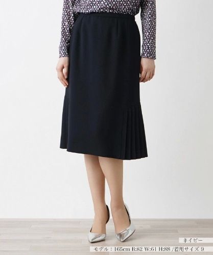 リバーシブルプリーツスカート【Leilian WHITE LABEL】|レリアン