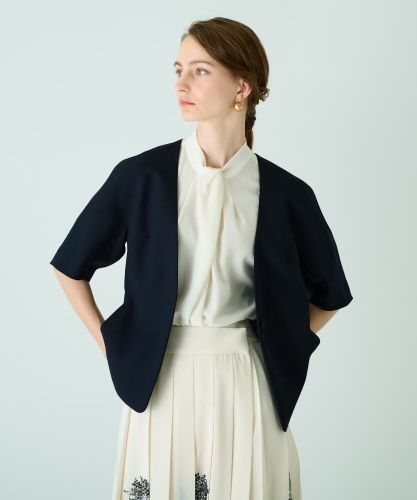 ストーンナイロンライトブルゾン|LANVIN en Bleu | レリアン公式