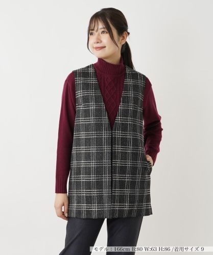 ファンシーツイードジレ|レリアン | レリアン公式オンラインストア