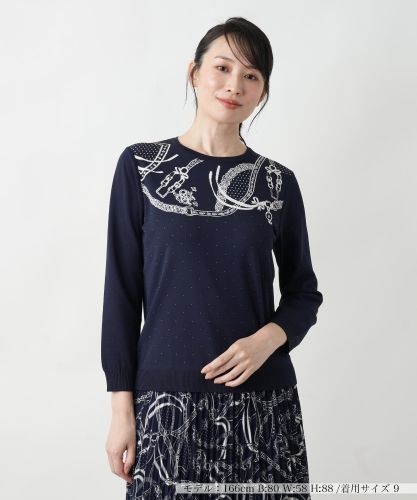 レリアン❤️新品❤️フレアースリーブニットストレッチプルオーバー黒13＋ フレアスリーブセーター【FASHION SUITE】|レリアン | レリアン公式