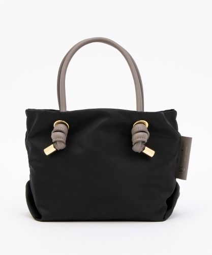 【極美品】Barbour ハンドバッグ　キルティング　黒　レザー×ナイロン キルティング2WAYトートバッグ【Barbour】|ネミカ | レリアン公式