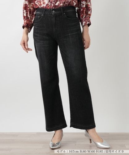 ブラックデニムパンツ【YANUK】|ネミカ | レリアン公式オンラインストア