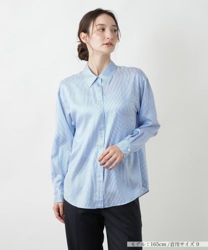 LIBERTYプリントシャツブラウス【25年10月カタログ】|レリアン