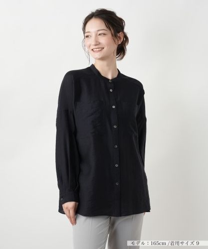 新品同様 レリアン Leilian 黒 トップス ブラウス 13+ 日本製 ブラウス【Leilian WHITE LABEL】|レリアン | レリアン公式オンライン