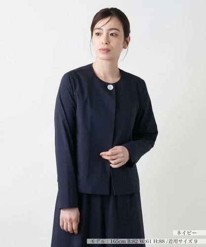 店舗人気】ノーカラージャケット|ブールジュ | レリアン公式オンライン