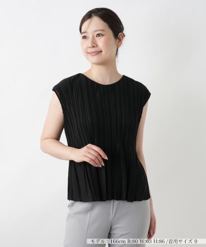 リボンディテールノースリーブブラウス【torrazzo donna】|ネミカ