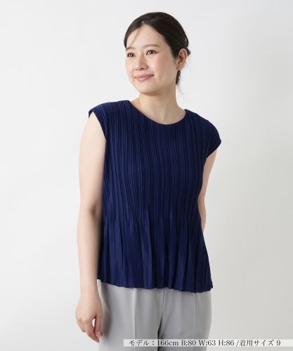 リボンディテールノースリーブブラウス【torrazzo donna】|ネミカ