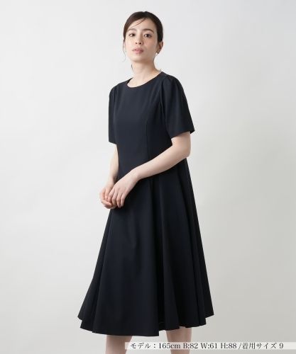 幾何学模様ノースリーブワンピース|ブールジュ | レリアン公式