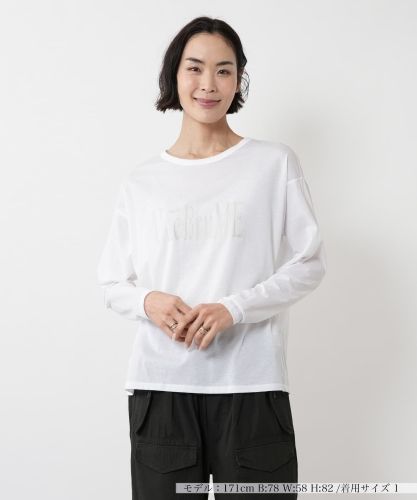 クルーネックロングTシャツ【TATRAS】|ネミカ | レリアン公式