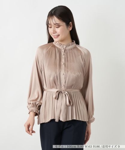 フリルネックブラウス【NEMIKA】|ネミカ | レリアン公式