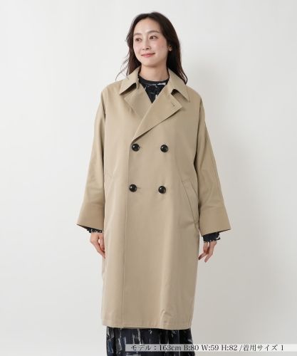 美品✨現行 レリアン ホワイトレーベル ダブルフェイス フーデッドコート フーデッドコート【Leilian WHITE LABEL