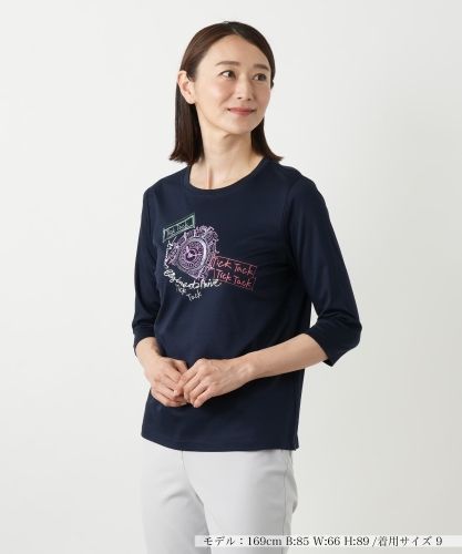 刺繍ボーダーTシャツ|レリアン | レリアン公式オンラインストア