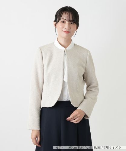 ラメニットジャケット|レリアン | レリアン公式オンラインストア