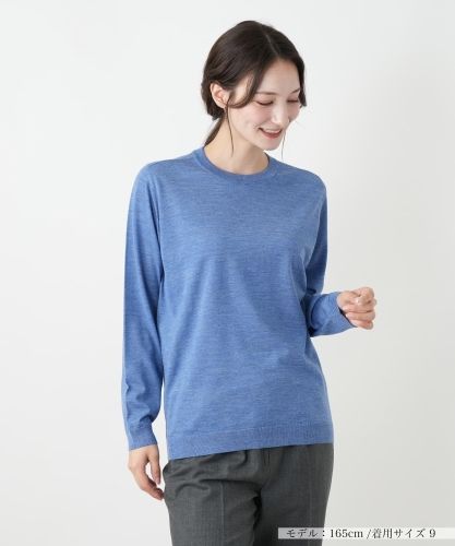 洗える ドロップショルダーニット|キャラ・オ・クルス | レリアン公式