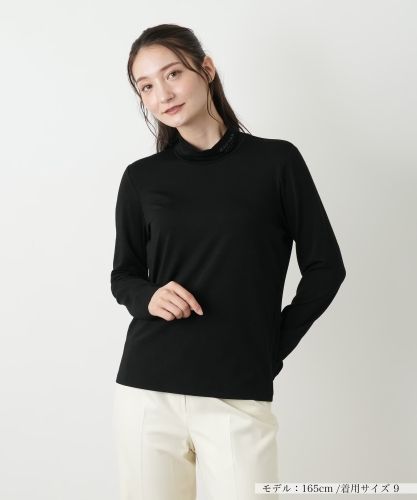 ハイネック切替プルオーバー【セレモニー】|レリアン | レリアン公式