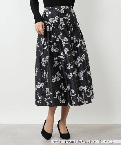 リバーシブルプリーツスカート【Leilian WHITE LABEL】|レリアン