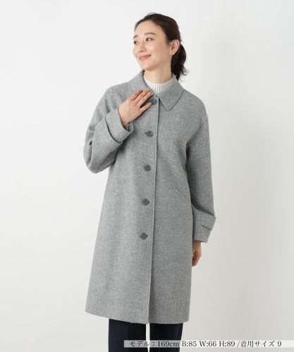 アルパカ混シャギーノーカラーコート【DRAWELL】|ネミカ | レリアン