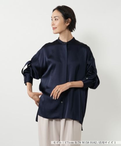 プリーツデザインブラウス【MARILYN MOON】|ネミカ | レリアン公式