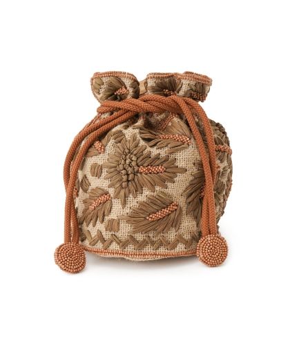 ビーズ刺繍巾着バッグ【MARCHER】|ネミカ | レリアン公式オンラインストア