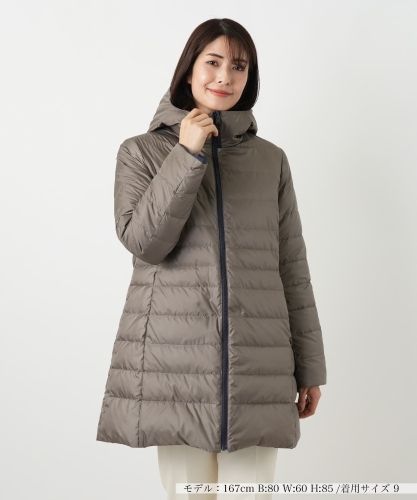 フーデッドダウンコート【Leilian WHITE LABEL】|レリアン | レリアン