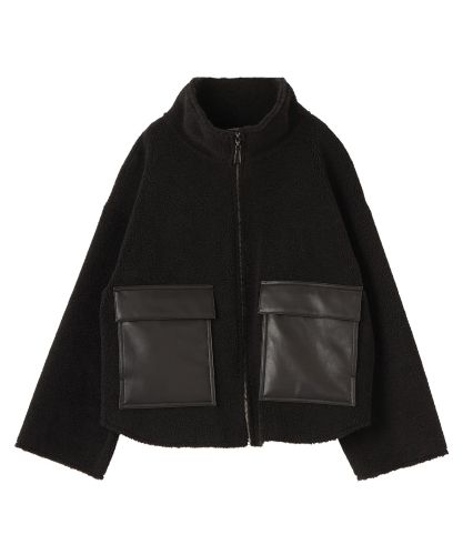 アルパカウール メランジシャギーコート|LANVIN COLLECTION | レリアン