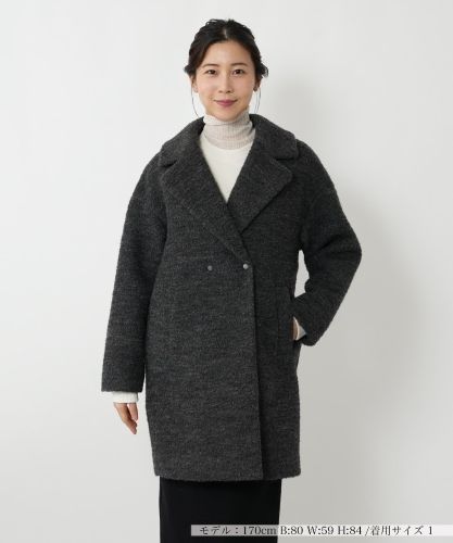 フェイクファーノーカラーコート【TATRAS】|ネミカ | レリアン公式