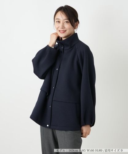 ★コスタ★【LANVIN PARIS】カシミヤ ショートコート 【M】 カシミヤスタンドカラーショートコート|レリアン | レリアン公式