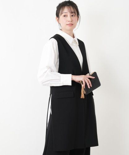 店舗人気】Vネックロングベスト|ブールジュ | レリアン公式オンライン