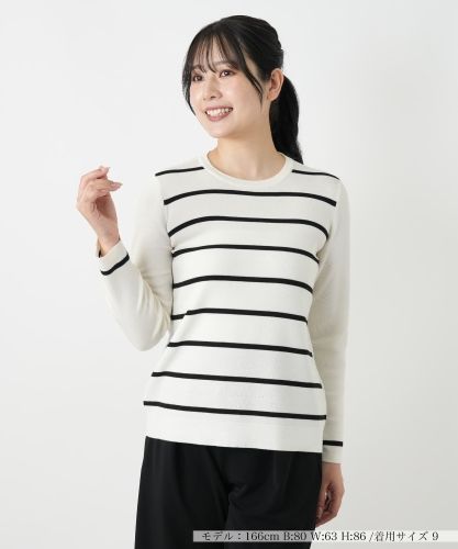 クルーネックニット【SACRA】|ネミカ | レリアン公式オンラインストア