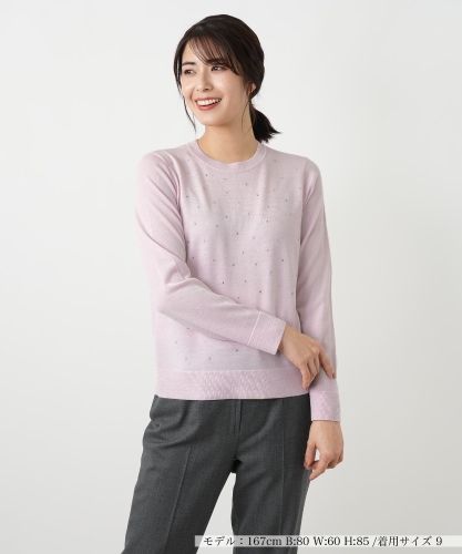 カシミヤケーブル編みハイネックニット|レリアン | レリアン公式