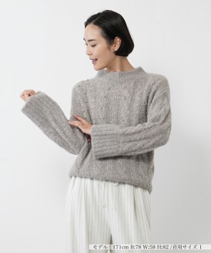 クルーネックニット【SACRA】|ネミカ | レリアン公式オンラインストア