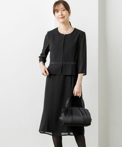 洗える】軽量素材で仕立てた軽やか夏ワンピース|東京ソワール