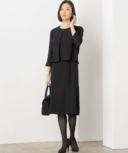 セレモニー】ジャケット・ワンピース2点セット|レリアン | レリアン