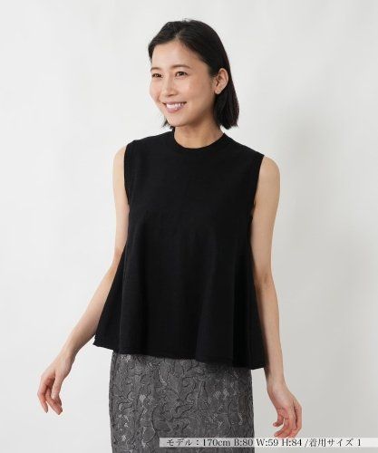 ラウンドネックノースリーブカットソー|LANVIN COLLECTION | レリアン