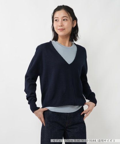 レリアン  ニット セーター 9 黒 ハイネック 長袖 ラメ加工 Leilian（レリアン） #wnc ニット・セーター 9 黒 ラメ リブ