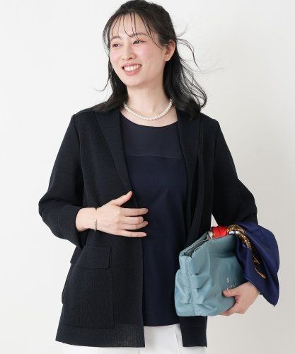 ノーカラージャケット【ROCHAS Premiere】|レリアン | レリアン公式