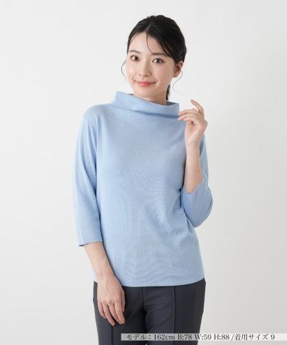 マルチカラーボーダーTシャツ【Leilian WHITE LABEL】|レリアン