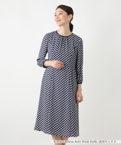 洗える総レースサックワンピース【Leilian WHITE LABEL】|レリアン