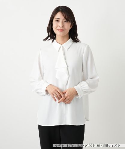 シャツブラウス【Leilian WHITE LABEL】|レリアン | レリアン シャツブラウス【Leilian WHITE LABEL】|レリアン | レリアン