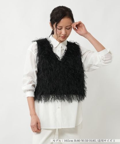 新品【Leilian レリアン】ノーカラー ツイードベスト ジレ 13+ ノーカラーツイードベスト|レリアン | レリアン公式オンラインストア
