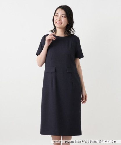 洗えるレイヤード風ワンピース【25年9月カタログ】|レリアン