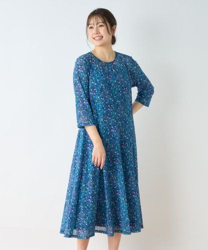 ペイズリーキーネックワンピース|レリアン プラスハウス | レリアン