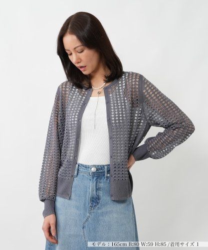 カシミヤ配色Vネックカーディガン【Jumper1234】|ネミカ | レリアン