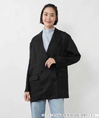 新品未使用:Risley｜テーラードジレ GRENCH BLACK green label relaxing（グリーンレーベルリラクシング） ベスト ジレ